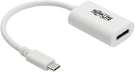 Tripp Lite USB C to DisplayPort Adapter Converter 4K @ 60Hz White USB Type C to DP (U444-06N-DP4K6W)