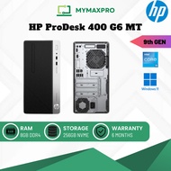 PC i5 HP ProDesk 400 G6 MT Intel Core i5 (9th Gen) / 8GB RAM / 256GB NVME / Win 11 Home (Refurbished