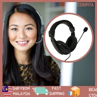 zeropita S-750 Professional Customer Service microphone and headphone Black 3.5mm plug