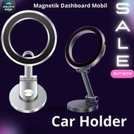 HP Mag-safe 720o Magnetic Car Holder Foldable Rotation Dashboard Phone Stand with 44 Super Strong Ma