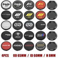 65mm RAYS Rim Caps ADVAN Emblem WORK EQUIP Wheel Cover Cap SSR Wheel Hub Cap ENKEI Wheel Center Cap