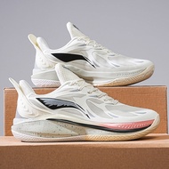 รองเท้าบาสเก็ตบอลผู้ชาย LiNing Blade 5 รองเท้าบาสเก็ตบอลแบบลำลอง รองเท้ากีฬา รองเท้ากีฬาสำหรับผู้ชาย