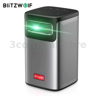 BlitzWolf® BW-VT2 ProMax DLP Mini Projector WIFI6 Android TV Bluetooth 5.0 Auto Focus Auto Keystone 