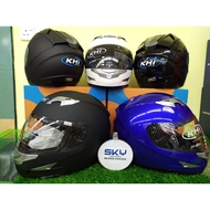 100% Original HELMET KHI FULL FACE K110 SIRIM Certified Size: L (60cm) Only Available for L size