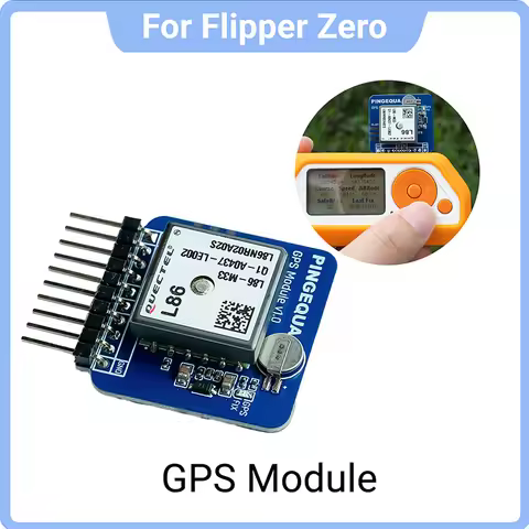 GPS Module for Flipper Zero Multi-GNSS, GPS + GLONASS, Status Light, Built on the Quectel L86-M33, G