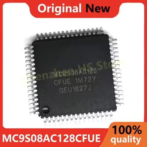 (1piece)100% New MC9S08AC128CFUE MC9S08AC128 CFUE QFP-64