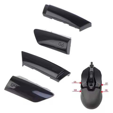 【U】Wireless Mouse Replacement Side Buttons G4 G5 G4567 for Logitech G900 G903