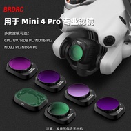 BRDRC Suitable for DJI MINI 4PRO Filter ND8PL Light Reduction Polarizer UV Protection Lens CPL Acces