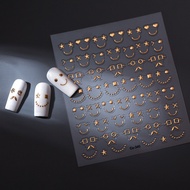 EMOJI 5D Nail Art Sticker Cute Nail Sticker Bottle Nail Sticker