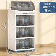Cupboard Household Dish Rack Draining Kitchen Storage Rack Insect-Proof Multi-Layer Cupboard Small Rental House Multi-Fu