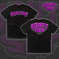 Eighty Six Pink Melt Simply Tshirt | Nusa Fence T-shirt | Eightysix Merch