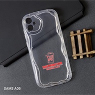 SAMSUNG A05 SAMSUNG A05S SAMSUNG A12 SAMSUNG A13 4G CASE MELTING WAVY CLEAR SOFT CASE SAMSUNG A05 SA
