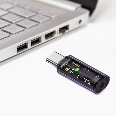 Type C To 3.5mm Audio Adapter USB Type C To 3.5mm Aux Adapter Earphone AUX Adapter for iPhone 15 Sam