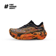 910 Nineten Haze Veloce Gravity Running Shoes - Black/Orange/Orange