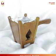 KAYU The Latest Wooden Mortar Pestle For Burning Prepened Incense hio Mabkhara Burning Prepen L0G