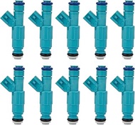 10 PCS Fuel Injectors Compatible with Ford 2004 2005 2006 2007 E-350 Super Duty/E-450 Super Duty & 2