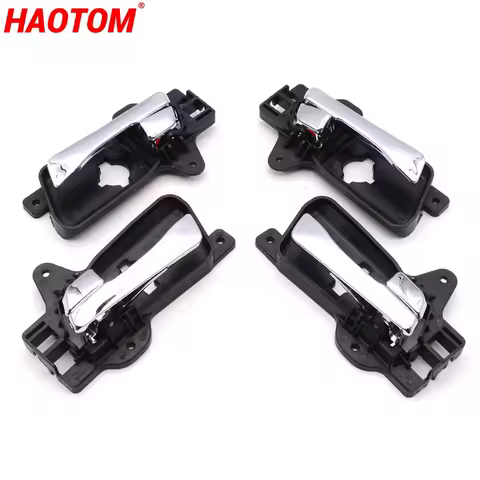 4PCS Front Rear Left Right Interior Inside Door Handle For Hyundai i30 i30CW 2007 2008 2009 2010 201
