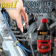 Getf1 Long Life Car Racing Radiator Coolant 1L 100% glycol red coolent antifreeze air coolant kereta