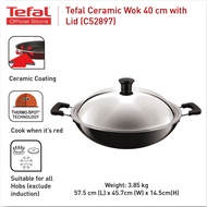 TEFAL CERAMIC WOK 36CM C52896 / 40CM C52897