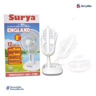 [Expert] SURYA ENGLAND SDR 22 6inch SNI Emergency Light Fan