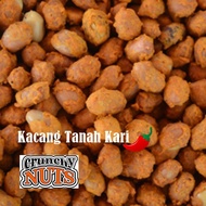 300g Kacang Kari Pedas Rangup /Curry Spicy Coated Nuts.Kacang Bersalut Rangup.Kacang Soya Bijan Kari