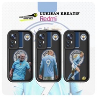Redmi soft Casing Manchester City MCI football Contest Drop-resistant Unique protective collage Redm