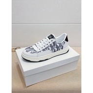 Dior B27 Casual White Sneakers - Thick Sole Lace-Up for Men & Women