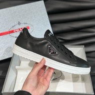 R8R2 Pra ** First Layer Cowhide Series P Triangle Logo High-value Trendy Men Summer Men's Shoes Fash