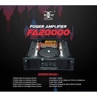 Power Amplifier Rdw Fa20000 Fa 20000 Original Garansi Resmi