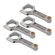 4x I-Beam Connecting Rods Bolts for Audi TT Mk2 8J for SEAT Leon Mk2 1P 144mm for EA888 2.0L TSI Gen