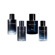 อย่างเป็นทางการ Dior Sauvage " Four - Piece Gift Box " 30ML × 4 กลิ่นหอมยาวนาน Eau De Parfum