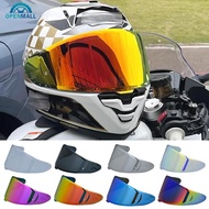 OPENMALL Motorcycle Helmets Visor Helmet Lens Visor Plating Uv Protection Lens Faceshield for SHOEI 