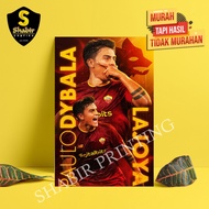 WALL POSTERS, WALL DECORATIONS, PAULO DYBALA FOOTBALL POSTERS