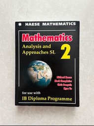 Haese Mathematics Analysis and Approaches SL 2