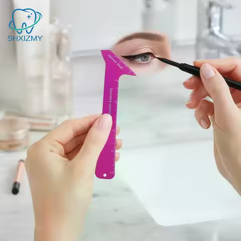Eyeliner Stencil Wing Tips Stainless Steel Eyeliner Aid Eyeliner Pencil Auxiliary Eye Liner Wearing 
