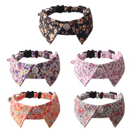 Floral Series Cat Collar Collar Flower Accessories Cat Collar Puppy Bib E07Y