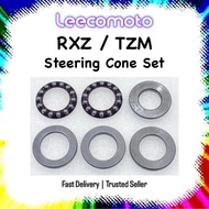 Steering Cone Set Yamaha RXZ 135 RXZ135 RXZ-135 / TZM150 TZM 150 TZM-150 Fork Bearing Handle Handel 