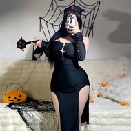 Sexy Lingerie cos Nun Cross Bunny Suit Nightclub Bar ds Costume Collar Dance Bunny Suit Temptation