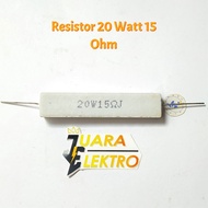 20 Watt Chalk Resistor (Variation 4.7 OHM - 47 OHM | 20W Chalk Resistor