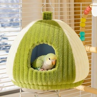Parrot Small Pet Winter Nest Warm Bird Cotton Nest Tiger Skin Peony Thickened Keeping Warm Sleeping 