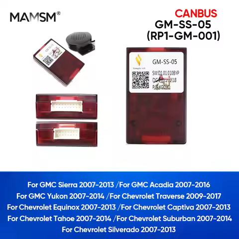 MAMSM Car Radio Canbus For GMC Sierra Acadia Yukon Chevrolet Traverse Equinox Tahoe Captiva Suburban