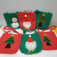 Christmas spunbond bag (goodie bag spunbond)