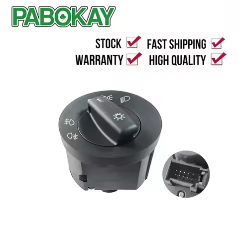 Light Headlight Switch 1K0941431AS Fits VW Golf 5 Jetta Passat Touran 1K0941431Q 1K0941431N 1K094143