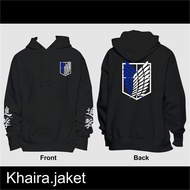 Attack ON TITAN NEW SEASON Jacket TITAN LOGO TITAN / Jacket SWEATER ANIME ATTACK ON TITAN AOT 4