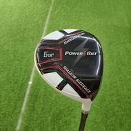 Powerbilt Golf Fairway Wood 3 Wood 15 Degree 5 Wood 18 Degree Long Distance Fairway Driver