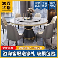 Get 7% coupon+ Luxury Marble Dining Tables and Chairs Set round Table Modern Simple Home round Small