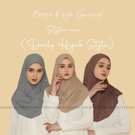 RAYA INNER KANCING MENUTUPI DADA 2IN1 BAHAN RAYON SUPER PREMIUM | CIPUT NINJA KANCING | HIJAB 2IN1 S