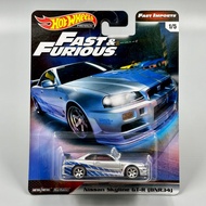 Hotwheels Premium | Fast And Furious Nissan Skyline GT-R (BNR34)