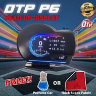 OTP-H06+ Car OBD OBD2 Meter Speedometer Gauge P6 GPS HUD Water Temp Turbo Proton Honda Perodua Toyot