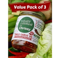 Crispy Chilli Garlic by Totally Cooked By Chrissy (Value Pack of 3)